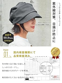 Amazon.co.jp: [カジュアルボックス] [CHARM] つば付き